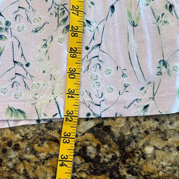 Cynthia Rowley Pink & Green Floral Tunic - Picture 6 of 6